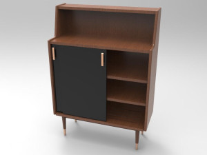 移动门鞋柜设计