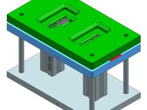 手机后盖logo加工cnc治具