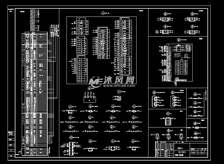 二次盘柜接线工艺图图片