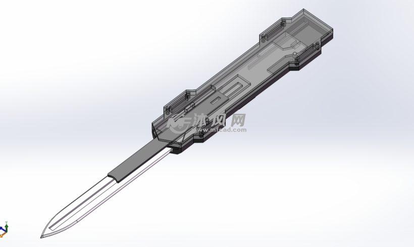 刺客信条黑旗袖剑 - 军工模型图纸 - 沐风网