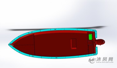 1722gc冲锋舟-零部件模型图纸-沐风网