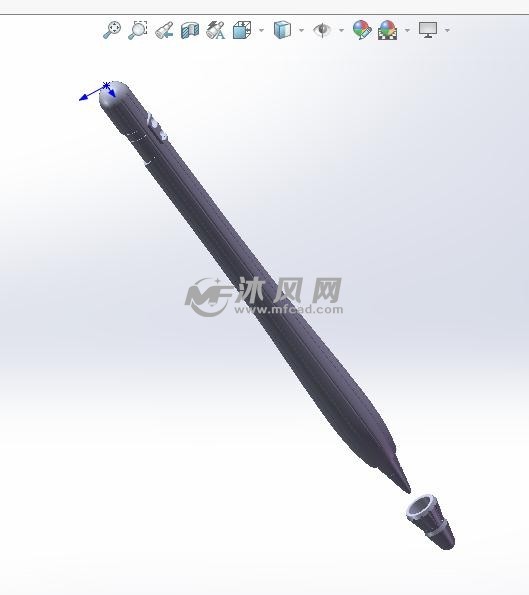 Apple Pencil苹果电容笔模型