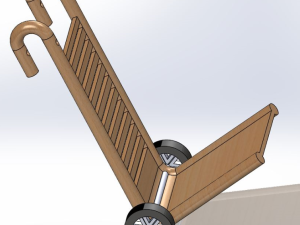 物品小拉车设计模型图