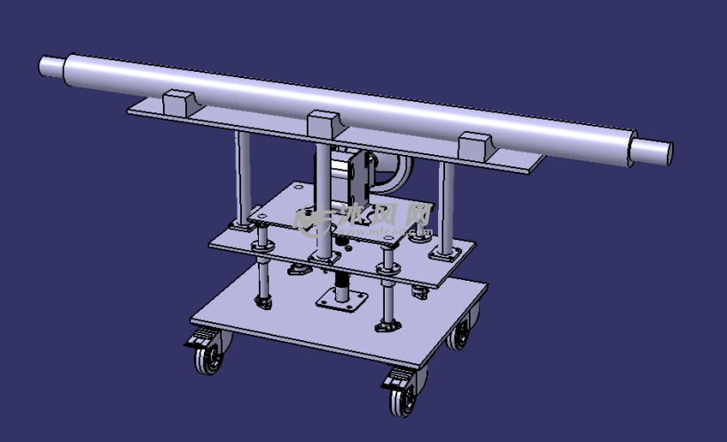 简易升降设备模型