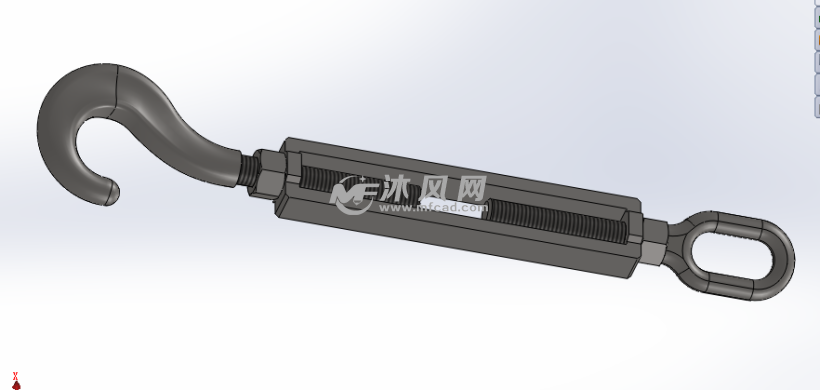 Cb T 3818 1999 Co型开式索具螺旋扣kcod 共6种规格 通用设备图纸 1bet开户网