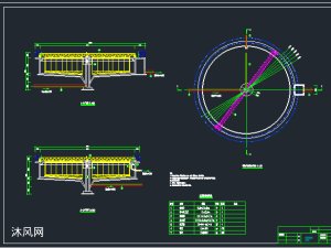 隔油池,輻流式沉澱池,二沉池工藝圖 - 環保圖紙 - 沐風網