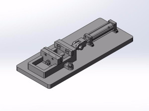 液压台虎钳二维图纸
