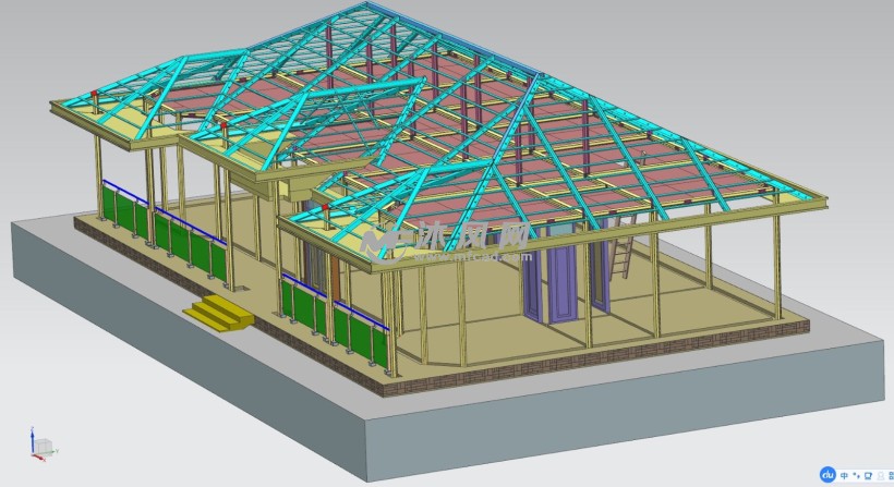 钢结构别墅设计