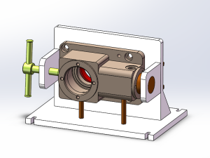 泵体镗孔夹具图纸
