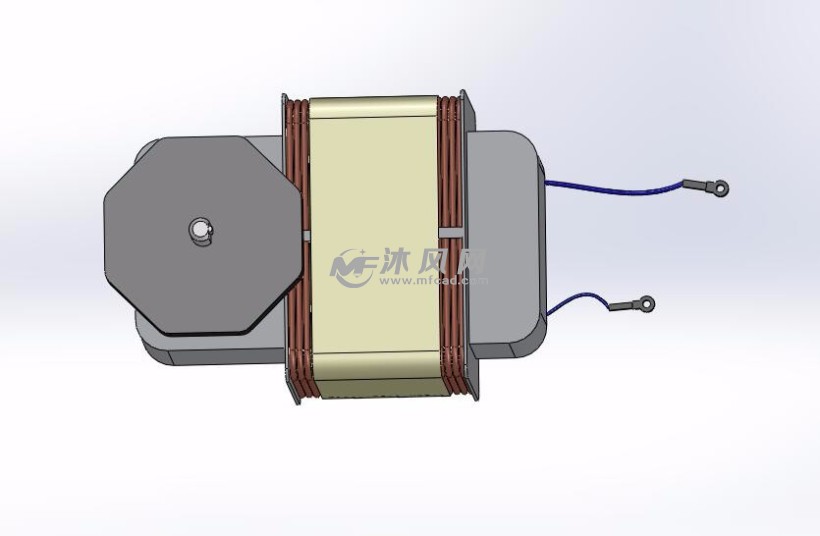 3种ZYT27-51永磁直流电机模型