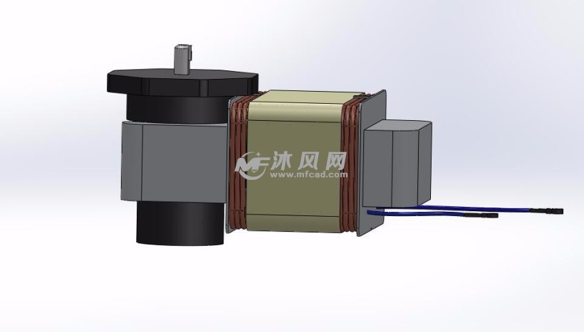 3种ZYT27-51永磁直流电机模型