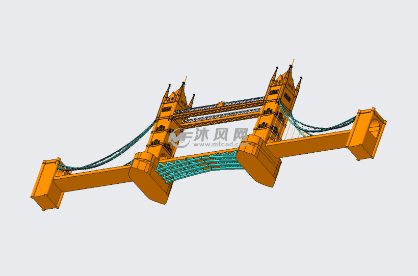 英国伦敦塔桥设计