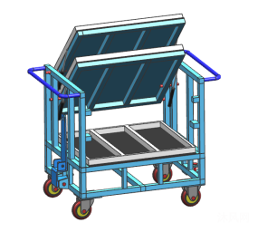 转运工装小车图纸合集的封面图