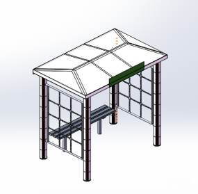 室外休息亭图纸合集的封面图