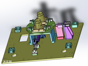 产品定位装置 - solidworks机械设备模型下载 - 沐风图纸