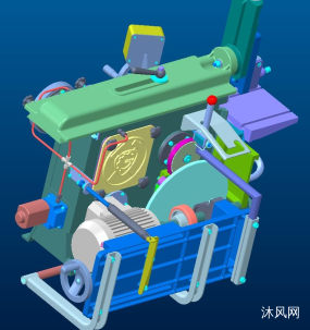 �ٴ��ٳݻ�ģ��ͼֽ�ϼ��ķ���ͼ