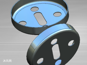 一款打弯冲孔翻边工件级进冲压模具