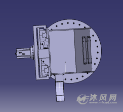 齿轮齿条上下运动俯视图