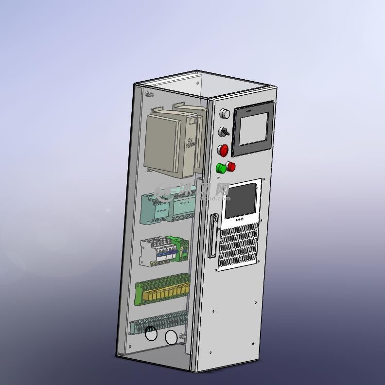 钣金图纸 箱体类 电控箱类 5000小时免费设计课程,欢迎来学习