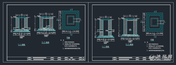300×300方形砖砌检查井