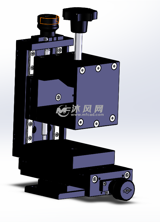 光学调整架模型