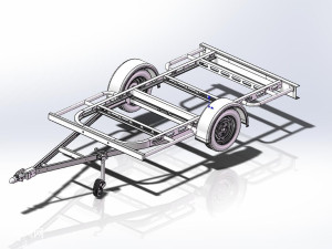 小拉车模型设计