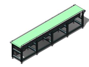 平皮帶輸送線設計