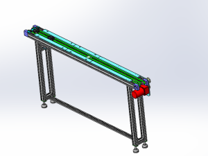 小型窄型皮带输送线