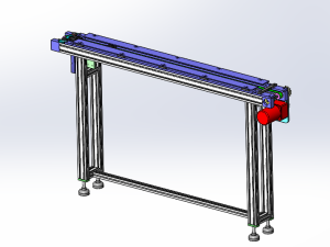 窄型双轨皮带输送线