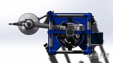 10l常规玻璃反应釜俯视图