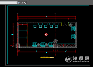 化妆间平面布置图