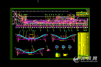 涂装车间输送轨道节点图-输送和提升设备图纸-沐风网