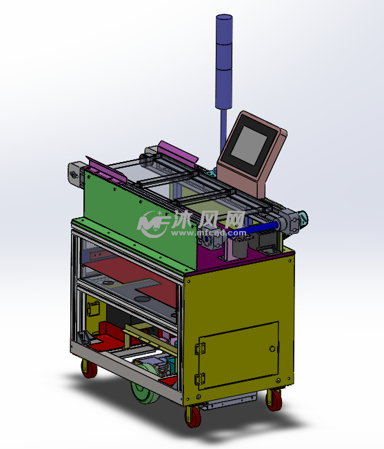 agv輸送小車,可用於工廠流水線之間的物料對接流轉,經濟實用,結構設計