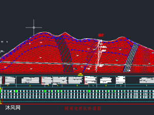 隧道地质纵断面图