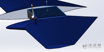 机翼翼型实体模型