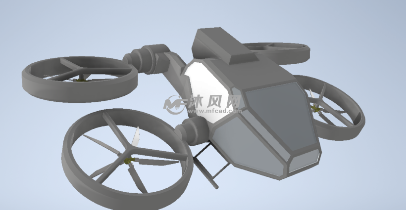 空中飞行器四翼