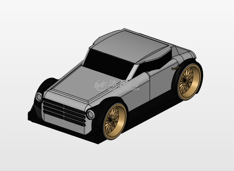 一种汽车模型图