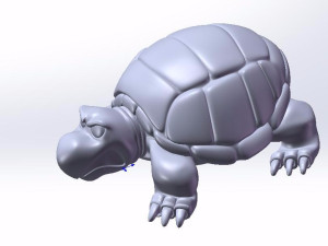 仿生海龟三维设计
