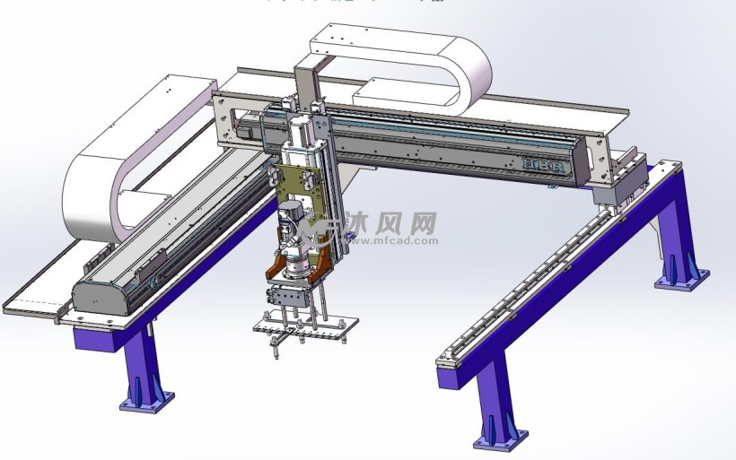 四轴取料机械手