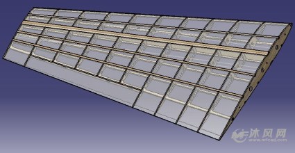 飞机机翼模型图