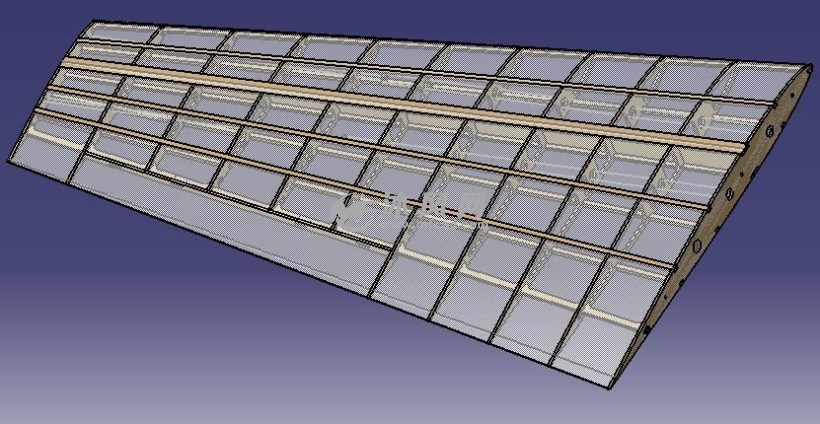 飞机机翼模型图