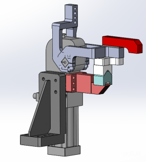 压臂气缸压紧机构图纸合集的封面图