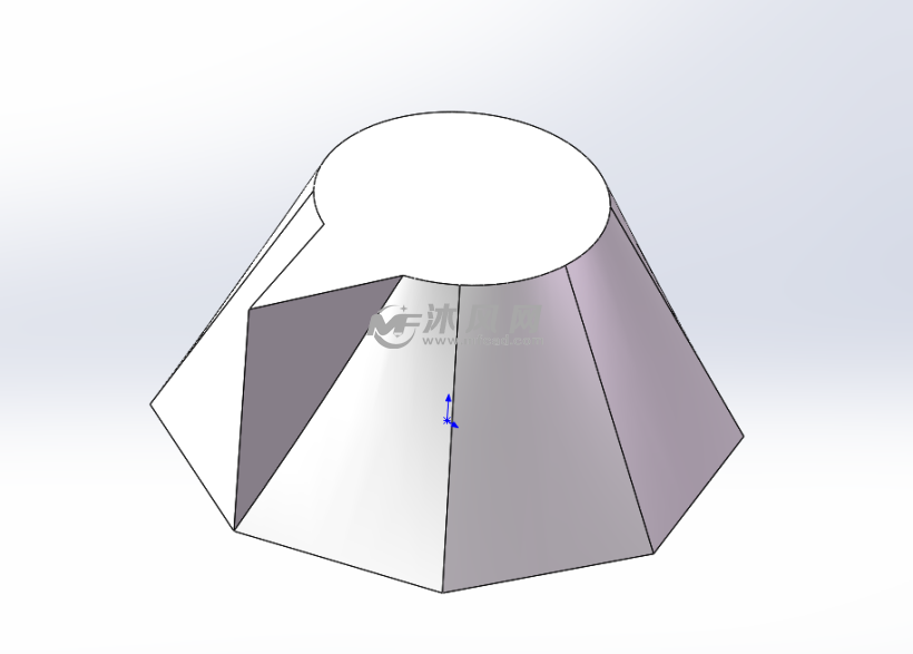 八角模型建模及放样