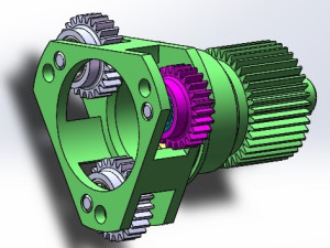 行星齿轮导向器组件