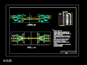 5m折线型倒虹吸全套施工图纸