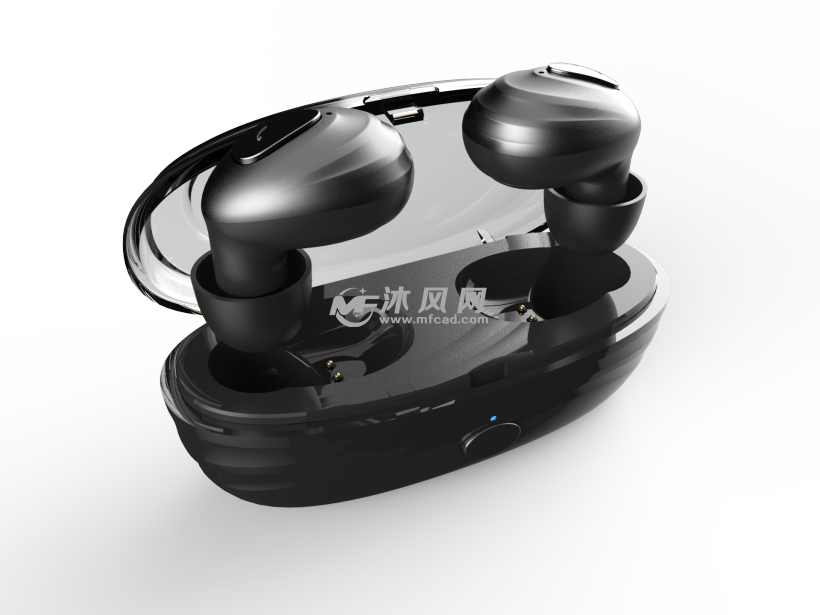 充电仓蓝牙耳机