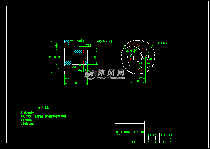 凸轮的工艺规程及铣圆弧槽的夹具设计