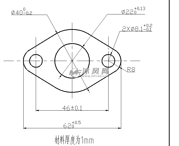 某发动机通气片冲压工艺及复合模设计 - 设计方案图纸 - 沐风网