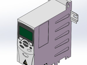 abb变频器外形三维模型acs380系列