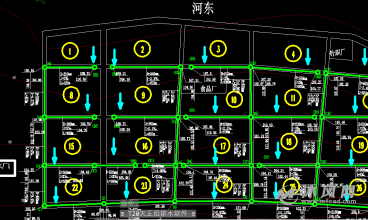 给水管网设计图纸